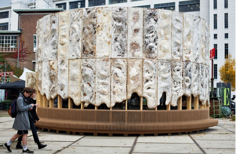 Projet lauréat « Burlasite », signé par les architectes australiens de Simulaa, Biennale d’architecture de Tallin, en Estonie.