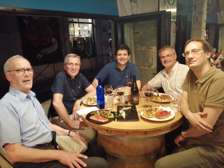 Michel Faber (ESB 38), Pierre Ferrier (ESB 56), Benoit Briand (ESB 70), Nicolas Canin (ESB 61) et Mati Parnpuu (ESB 66)